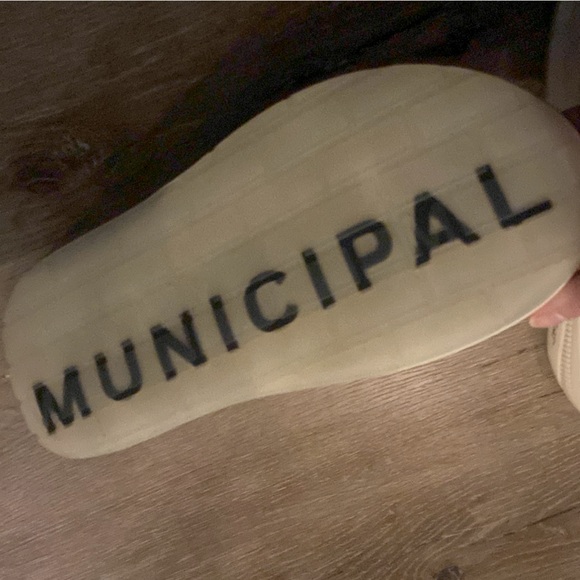 NWT [Municipal] Podium M.Float Slides Sandals White/Black Men’s Sz 11 w Dustbag! - Picture 9 of 15